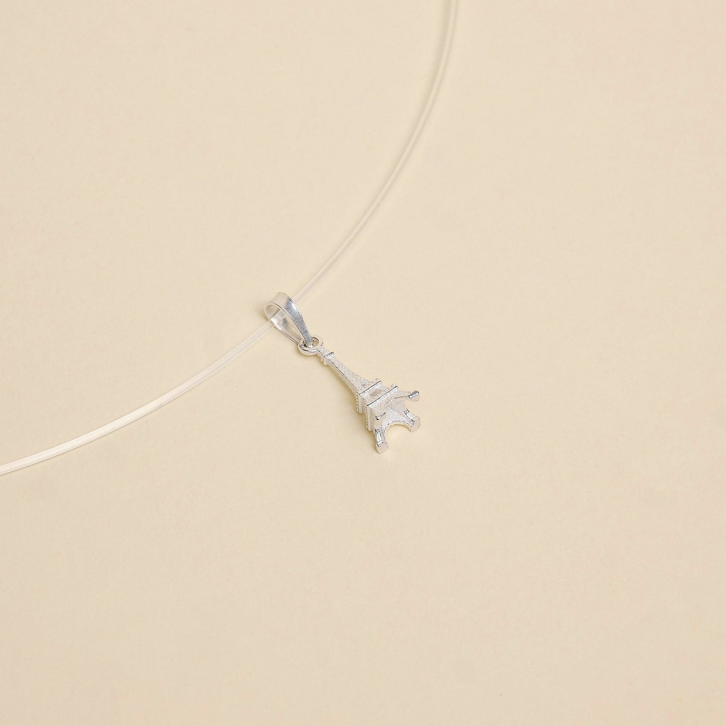 Pendentif Tour Eiffel — Argent 925