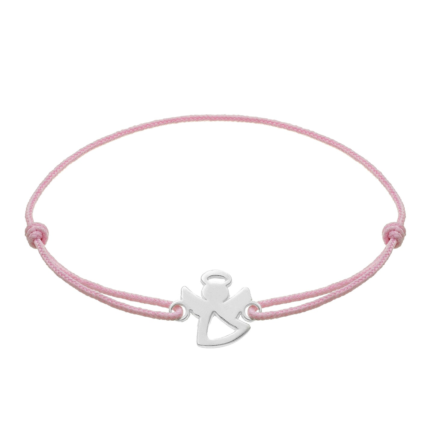 Bracelet Cordon Ange — Rose