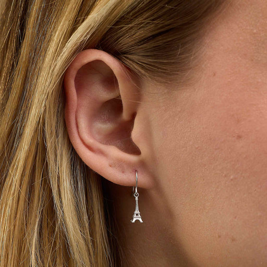 Mini Boucles d'oreilles Tour Eiffel