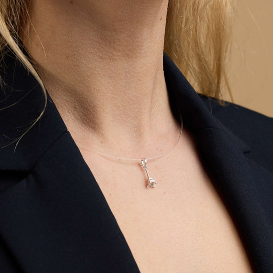 Pendentif Tour Eiffel — Argent 925